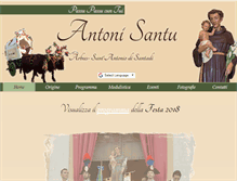 Tablet Screenshot of festasantantoniodisantadi.com